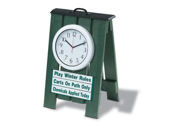 Clock Pro - Green, Double Sided PA3322